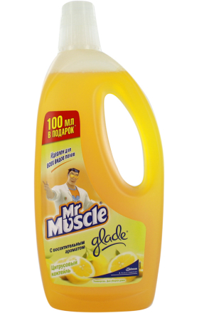Հատակը լվանալու հեղուկ «Mr. Muscle» Glade 750մլ 
