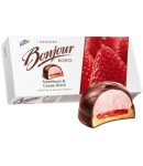 Աղանդեր ելակի և սերուցքի համով «Bonjour» 232գ