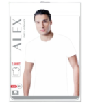 Շապիկ տղամարդու, կարճաթև «Ալեքս» սպիտակ 2XL