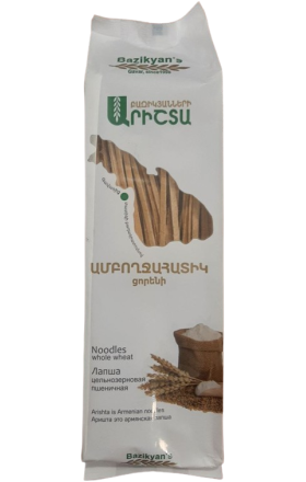 Արիշտա «Բազիկյանների» ամբողջահատիկ ցորենի 400գ