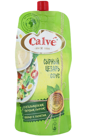 Սոուս պանրի և կեսարի «Calve» 230գ  