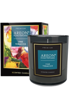 Ароматическая свеча "Ареон" Fine Tobacco