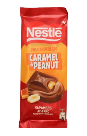 Chocolate bar with caramel & peanut "Nestle" 75g