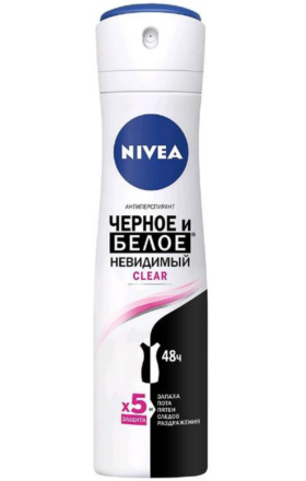 Антиперспирант-дезодорант "Nivea Clear" 150мл
