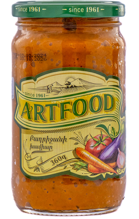 Икра баклажанная "Артфуд" 360г 