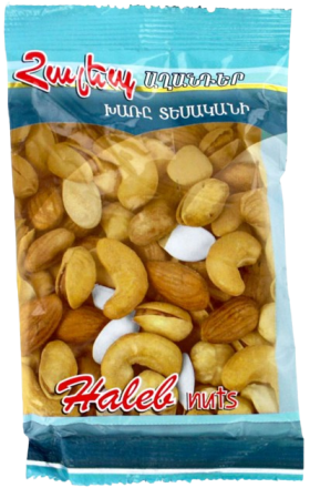 Ընկույզների խառնուրդ «Հալեպ» 70գ