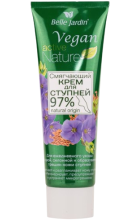 Foot cream "Belle jardin" Vegan 85 ml
