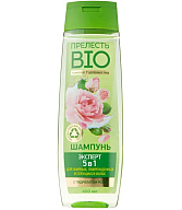 Shampoo Prelest Bio with rose hydrolate 5 in 1 400 ml 9812