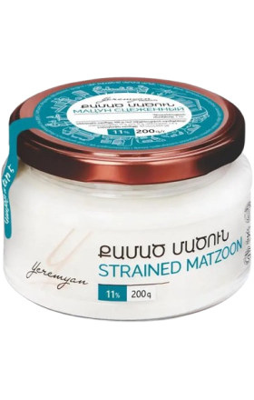 Քամած մածուն «Yeremyan Products» 11%, 200գ