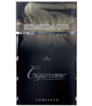 Ծխախոտ «Սիգարոն» Կոմպատտո, սև