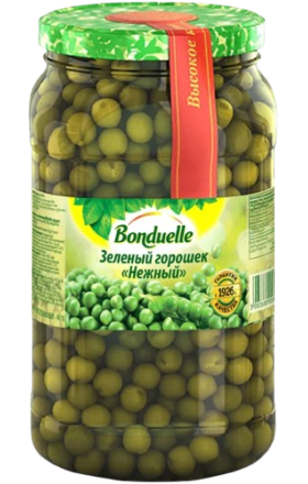 Зеленый горох "Bonduelle" 720мл  