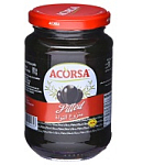 Ձիթապտուղ Acorsa սև առանց կորիզ 350գ ապակի