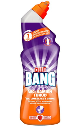 Средство для чистки унитазов Cillit Bang цитрус 750мл