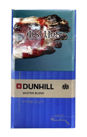 Сигареты "Dunhill Fine Cut Dark Blue"  