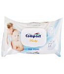 Wet wipes "Baby Golf" 72 pcs