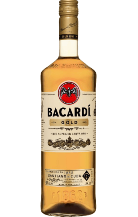 Ром Bacardi Gold алк. 40% 1л 