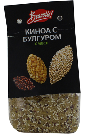Quinoa with Bulgur "Bravolli" 350g