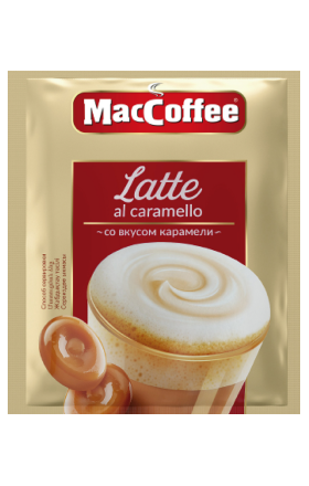 Кофе раст. "Mac" карам.латте 22г