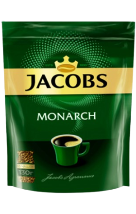 Սուրճ լուծվող «Jacobs» Monarch 130գ