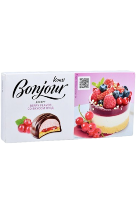 Կոնֆետների հավաքածու «Բոնժուր» հատապտուղներ 232գր