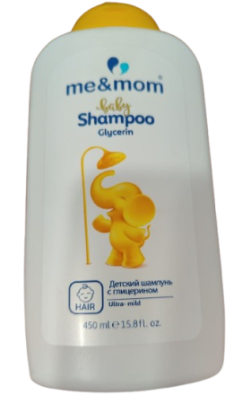 Baby shampoo Me&Mom with glycerin 450 ml