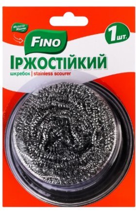 Скребок нержавеющий Fino 1 шт. 6961
