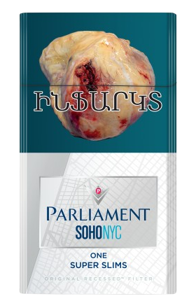 Cigarettes "Parliament" Soho One Super Slims
