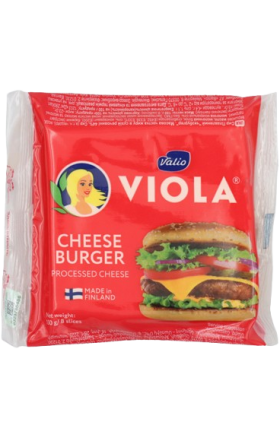 Плавленый сыр "Valio" чизбургер 8шт 150г