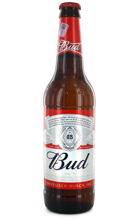 Пиво ''Bud King of Beers'' 0.33л