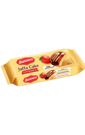 Cookies with strawberry filling "Yashkino" 137g