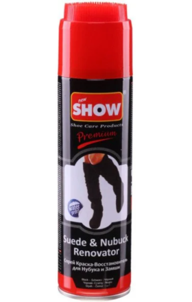 Հեղուկ զամշե կոշիկի «Show» black 250մլ