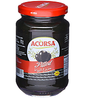 Olives Acorsa black pitted 350g