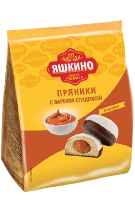 Քաղցրաբլիթ խտացրած կաթով «Яшкино» 350գ