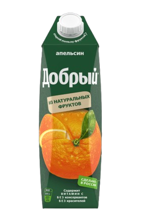 Հյութ «Դոբրիյ» 1լ նարինջ