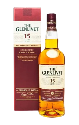 Whiskey "Glenlivet" Reserve 15t (box) 0.7l