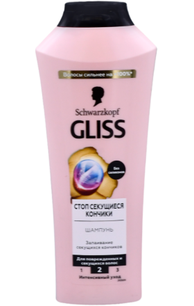 Շամպուն «Gliss Kur» վերջ ճյուղավ. ծայրերին 400մ