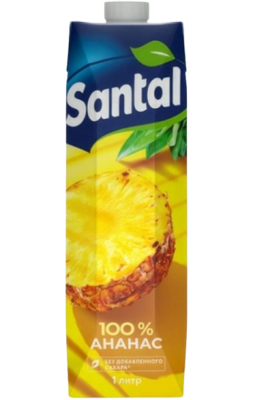 Հյութ «Santal» 1լ արքայախնձոր 