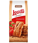 Cookies "Roshen" Lovita, strawberry 170g