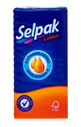 Գրպանի անձեռոցիկներ «Selpak» 1 հատ