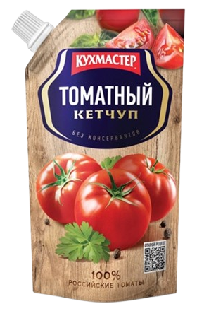 Кетчуп томатный "Кухмастер" 260г