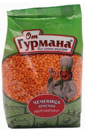 Red lentills "Ot Gurmana" 400g