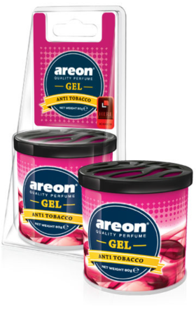 Ароматизатор для машин "Areon" Gel Anti Tobacco 80г