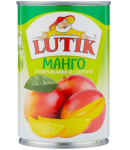 Compote "Lutik" mango ring 425g