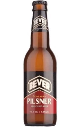 Գարեջուր Bever Bohemian pilsner 5% չֆիլտրած 0,33լ