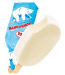 Мороженое Белый медведь Эскимо ванильное фирменный 70г