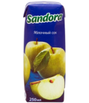 Հյութ «Sandora» 250մլ խնձոր 