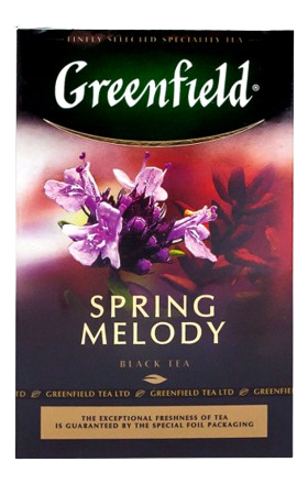 Black tea "Greenfield" Spring Melody 100g