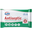 Wet wipes "Silk Soft" Antiseptic 15 pcs.