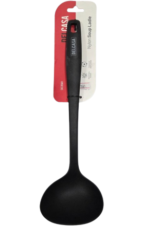 Շերեփ, սև, պլաստմասե, «DELCASA», DC-3561