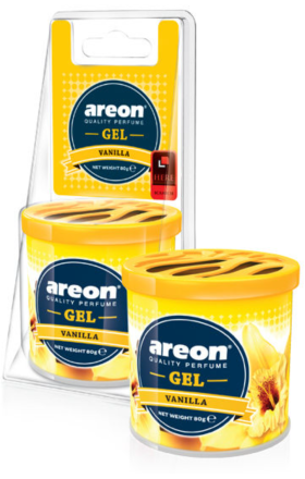 Ароматизатор для машин "Areon" Gel Vanilla 80г
